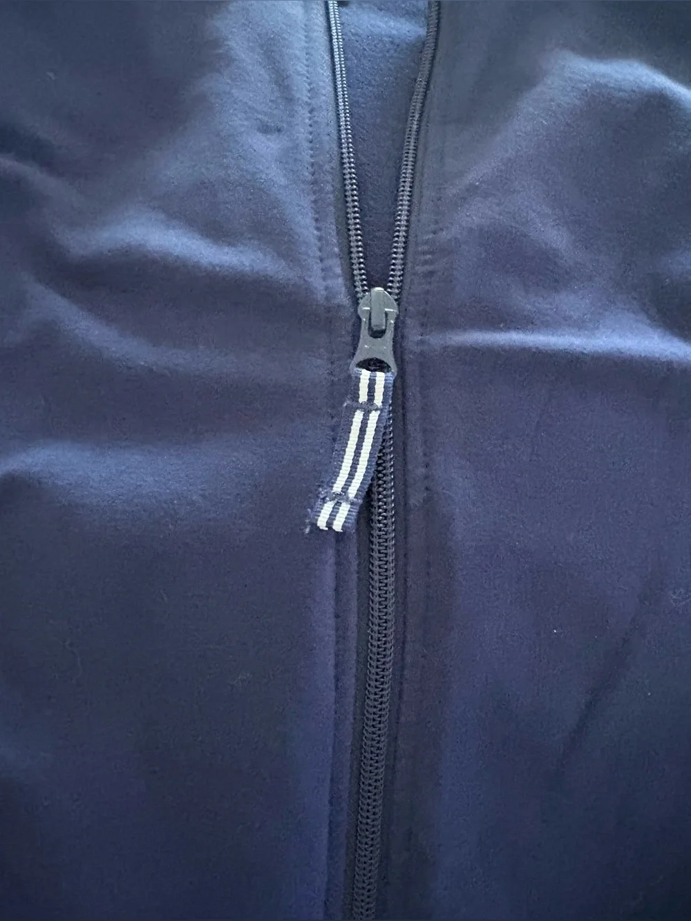 HELEN JON woman long sleeve zipper front navy blue size medium sport jacket - Picture 5 of 8